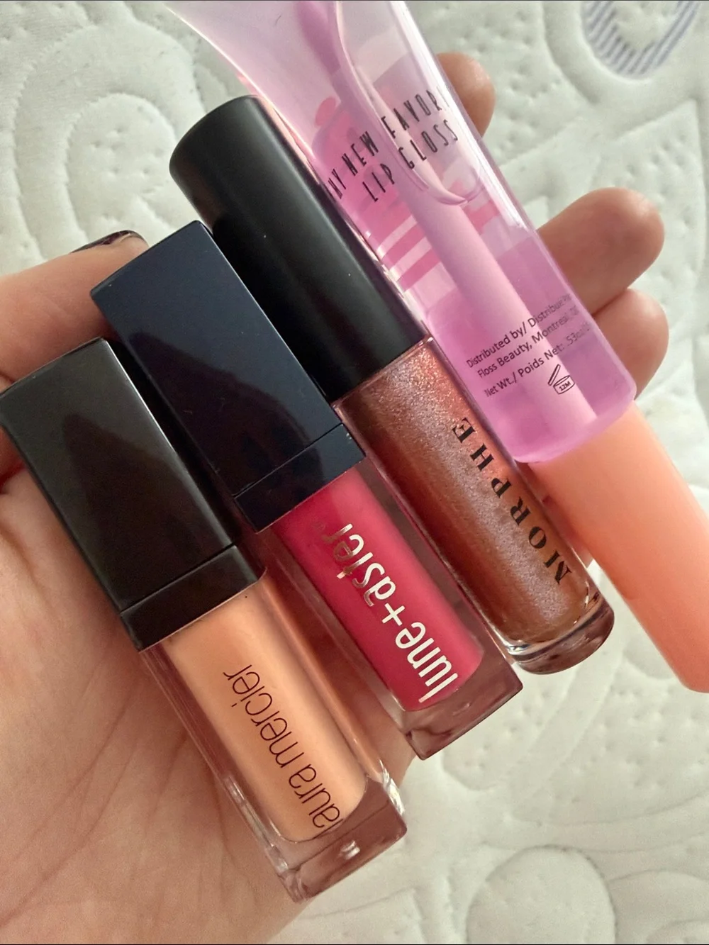 NWT Prestige Lip Gloss Bundle | Laura Mercier, Lune+Aster, Morphe + YUL